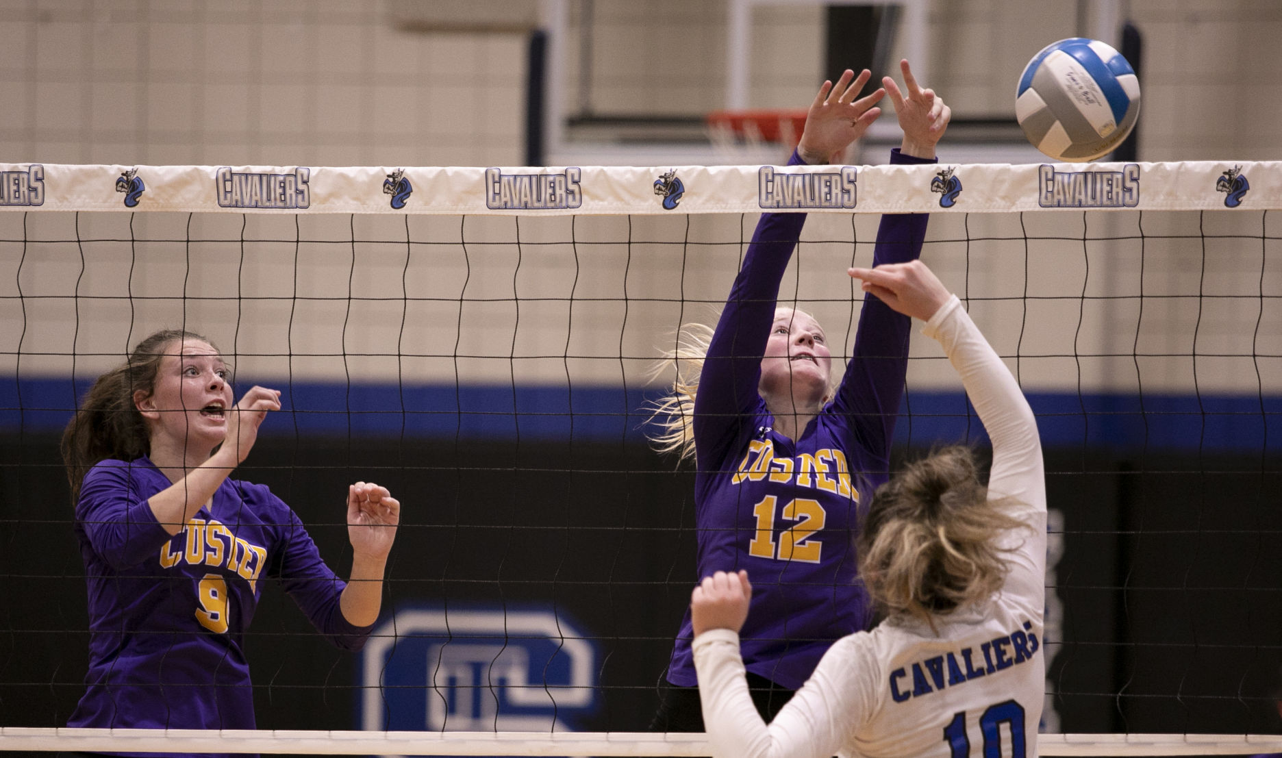 PHOTOS: Custer volleyball at St. Thomas More